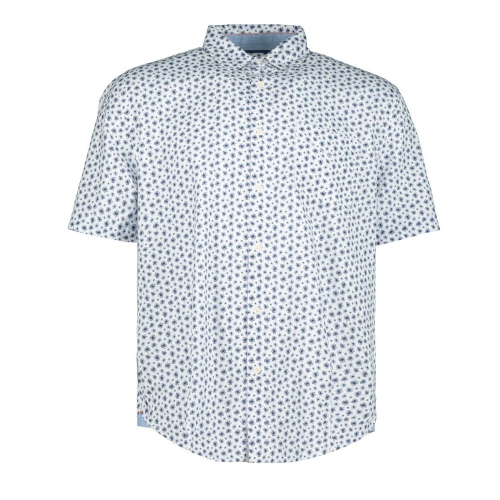 True Grit Flower S/S 1 Pocket Shirt